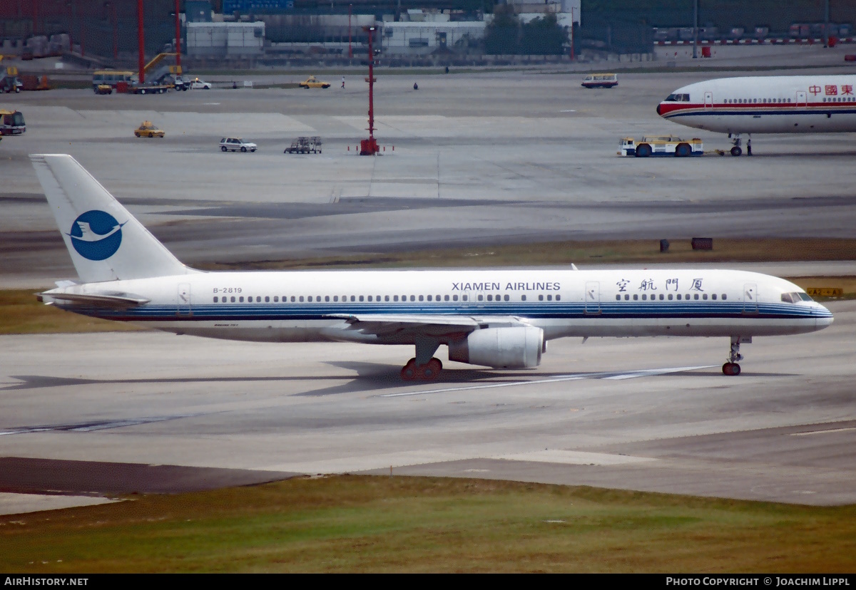 Aircraft Photo of B-2819 | Boeing 757-25C | Xiamen Airlines | AirHistory.net #549021