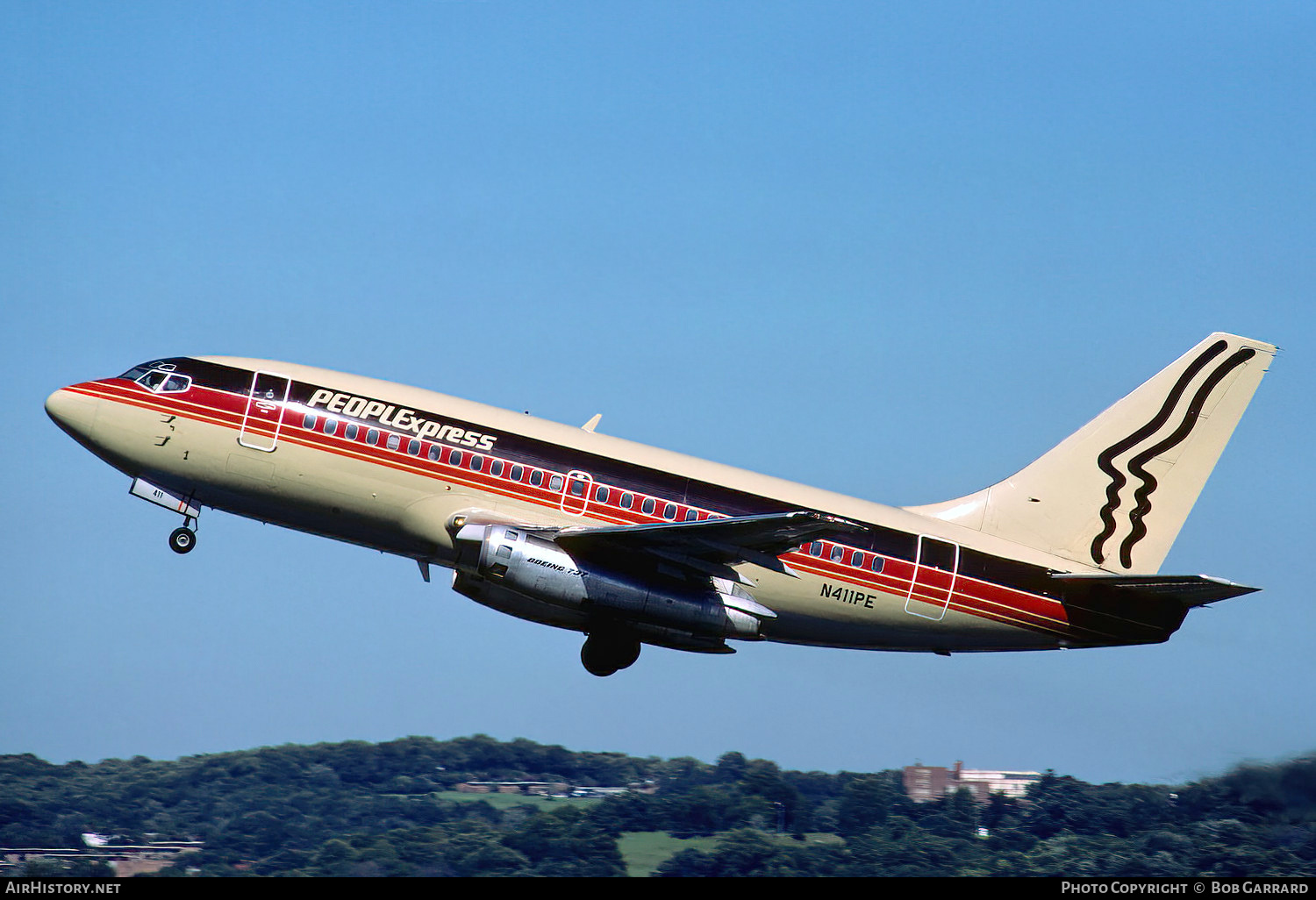 Aircraft Photo of N411PE | Boeing 737-130 | PeoplExpress | AirHistory.net #549026