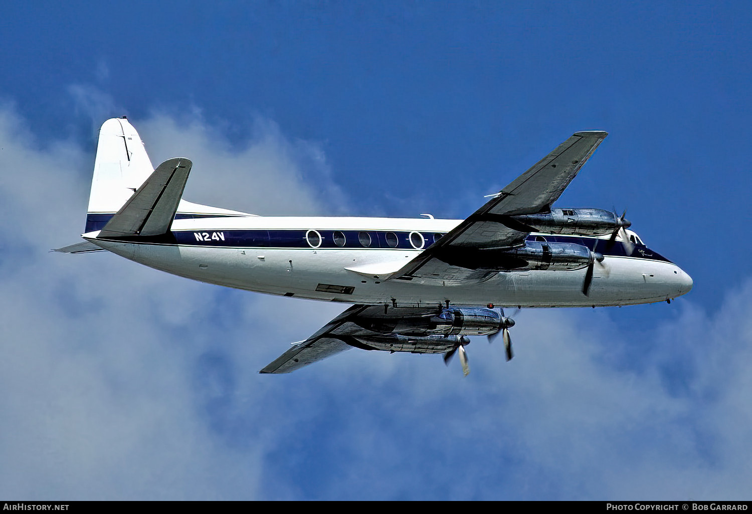 Aircraft Photo of N24V | Vickers 745D Viscount | Go Transportation | AirHistory.net #549031