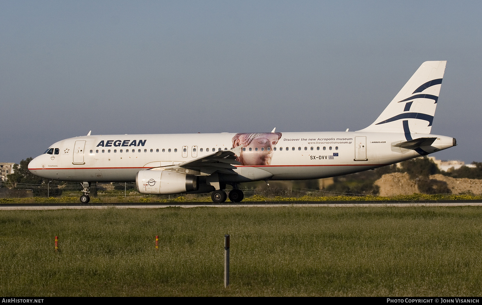 Aircraft Photo of SX-DVV | Airbus A320-232 | Aegean Airlines | AirHistory.net #549044