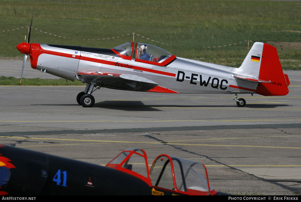 Aircraft Photo of D-EWQC | Zlin Z-526AFS Akrobat Special | AirHistory.net #549050