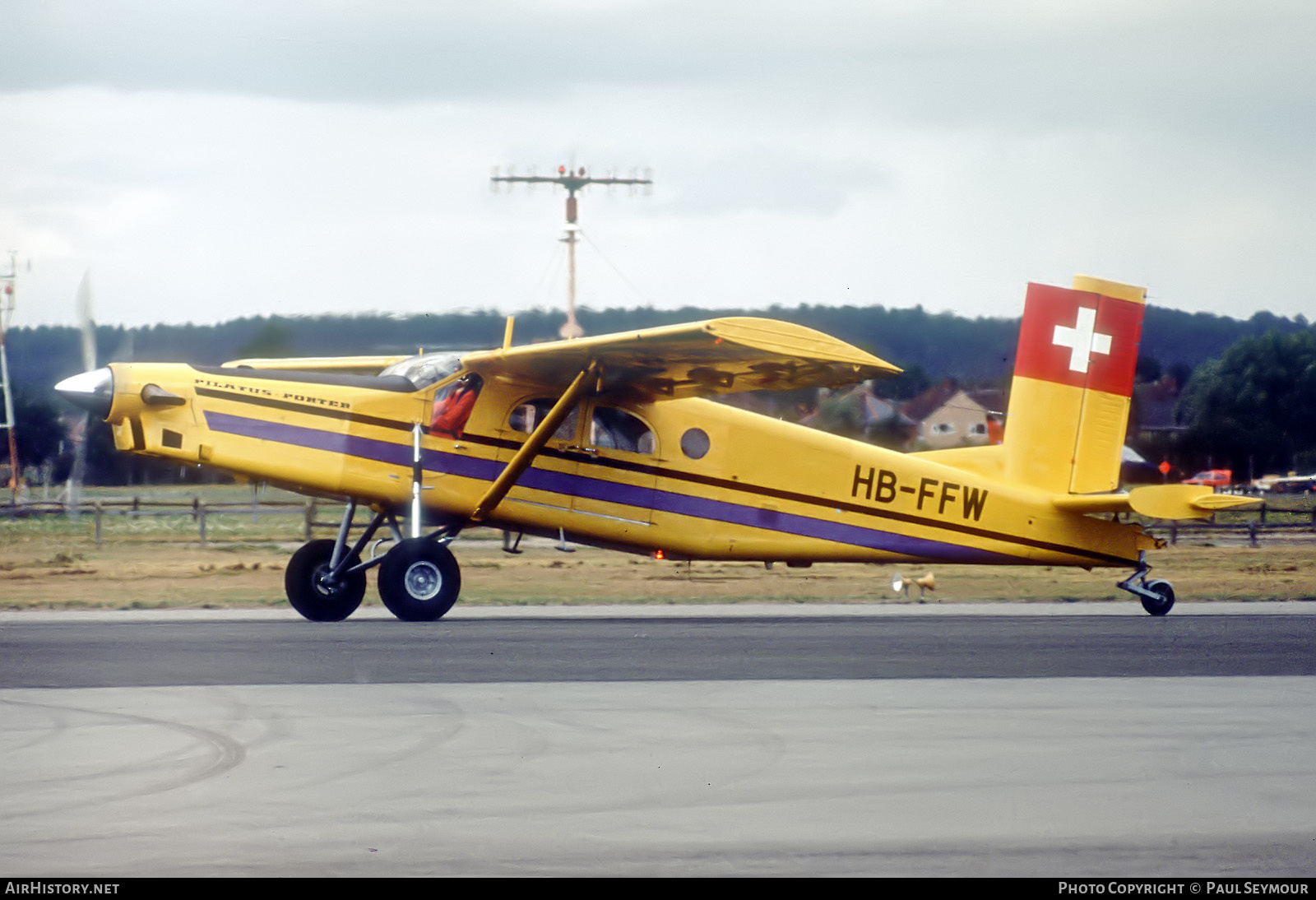 Aircraft Photo of HB-FFW | Pilatus PC-6/B2-H2 Turbo Porter | AirHistory.net #549051