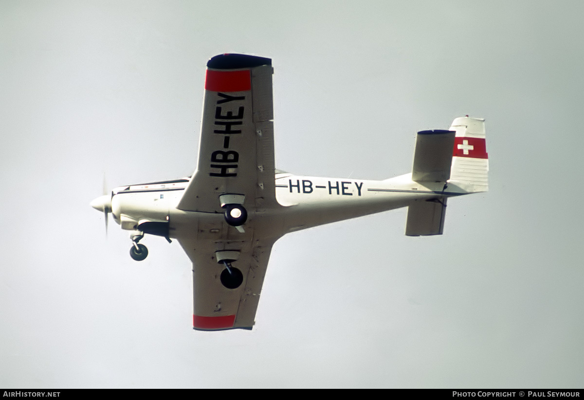 Aircraft Photo of HB-HEY | FFA AS-202/18 Bravo | AirHistory.net #549055