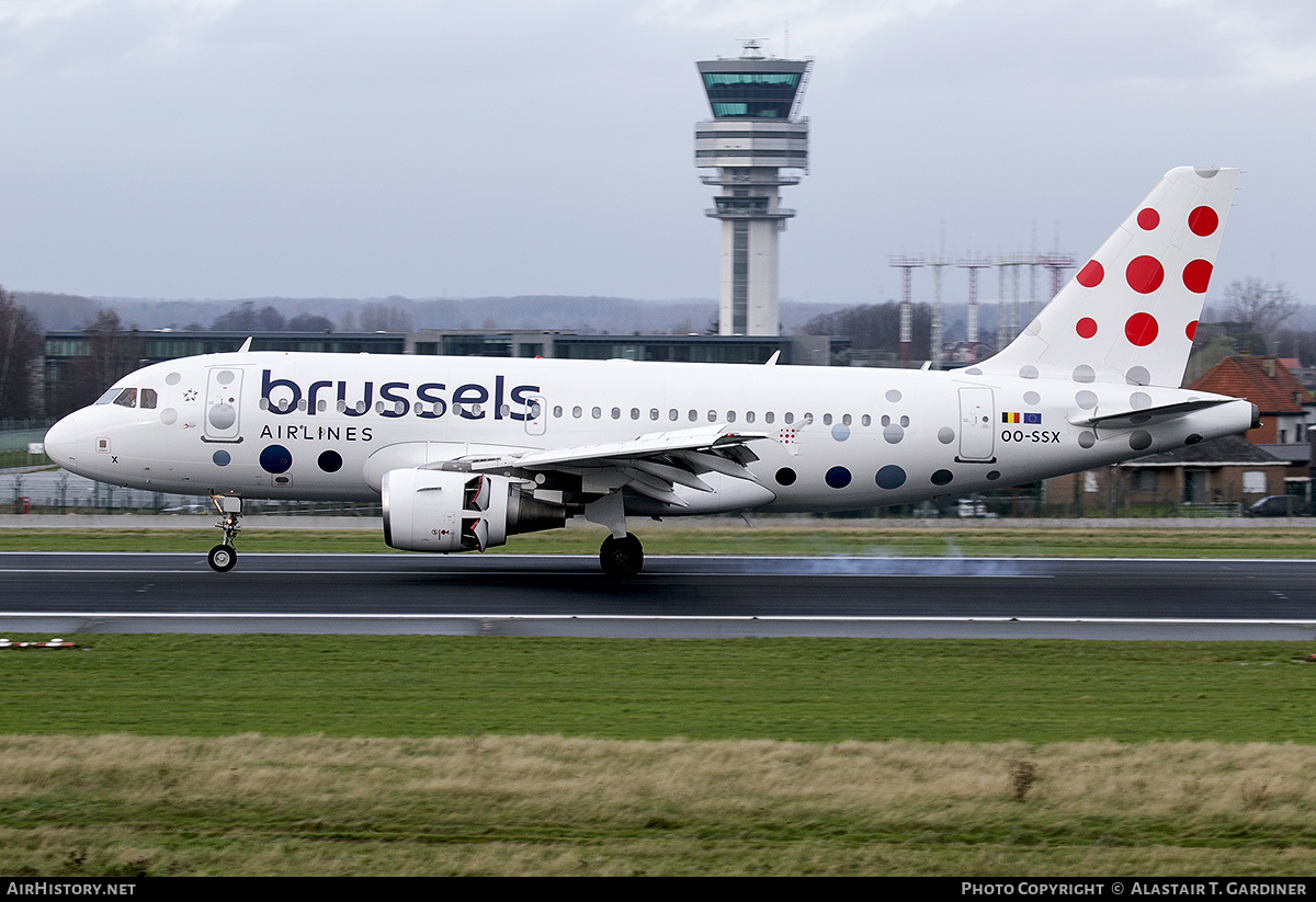 Aircraft Photo of OO-SSX | Airbus A319-111 | Brussels Airlines | AirHistory.net #549057