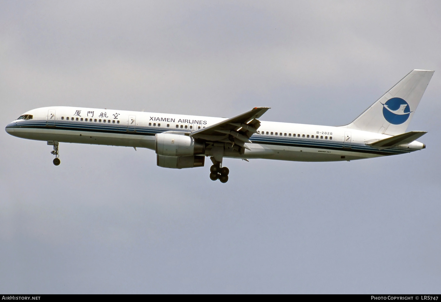 Aircraft Photo of B-2828 | Boeing 757-25C | Xiamen Airlines | AirHistory.net #549061