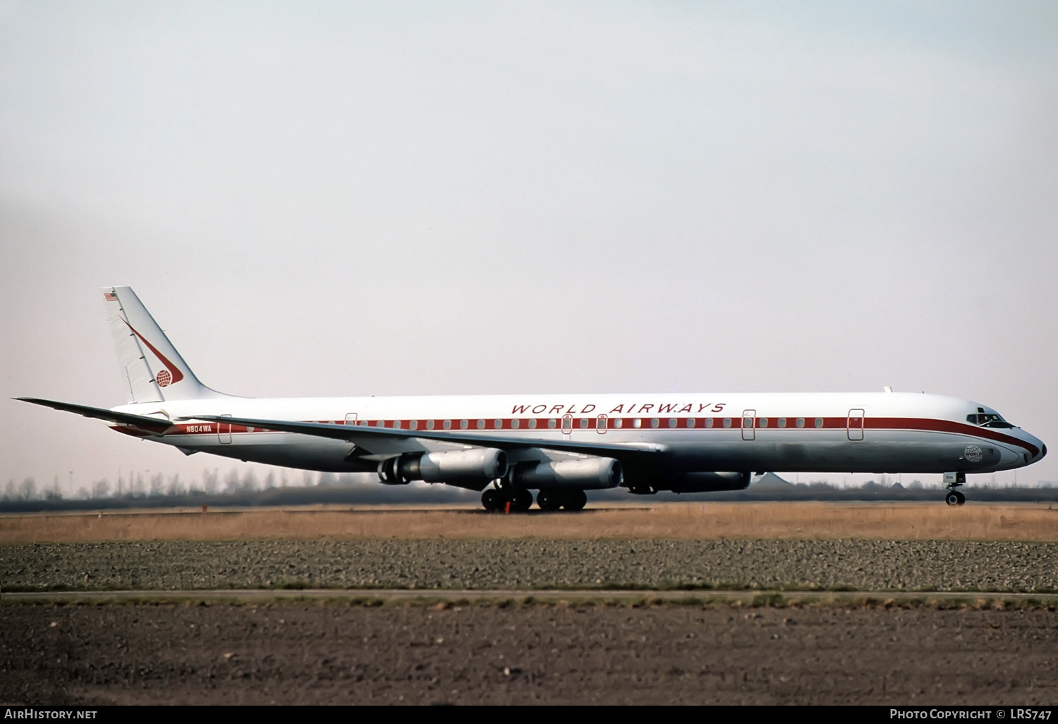 Aircraft Photo of N804WA | McDonnell Douglas DC-8-63CF | World Airways | AirHistory.net #549063