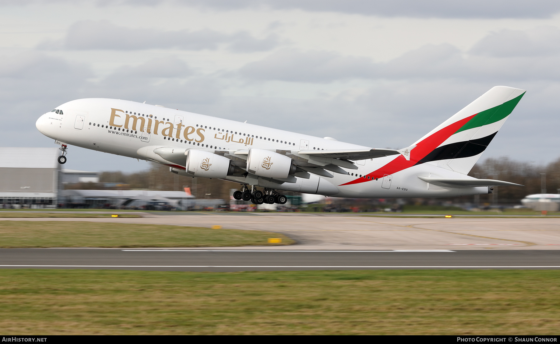 Aircraft Photo of A6-EDU | Airbus A380-861 | Emirates | AirHistory.net #549124