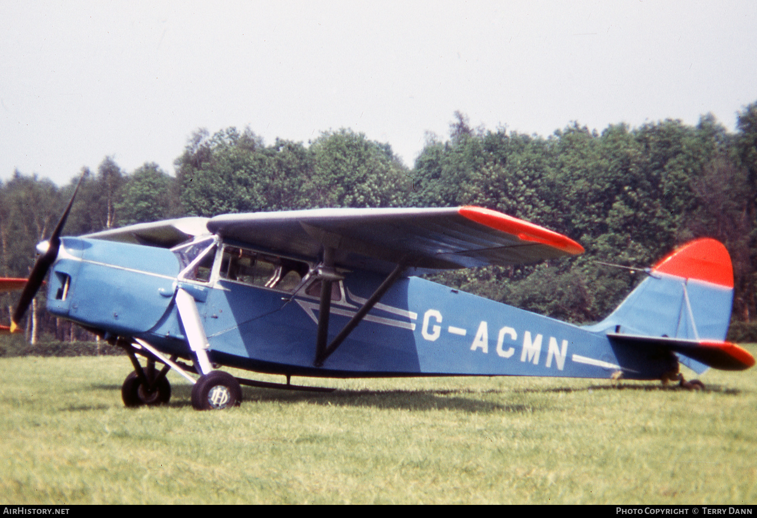 Aircraft Photo of G-ACMN | De Havilland D.H. 85 Leopard Moth | AirHistory.net #549129