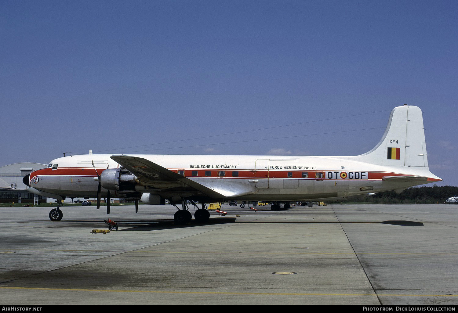 Aircraft Photo of KY4 | Douglas DC-6A | Belgium - Air Force | AirHistory.net #549134