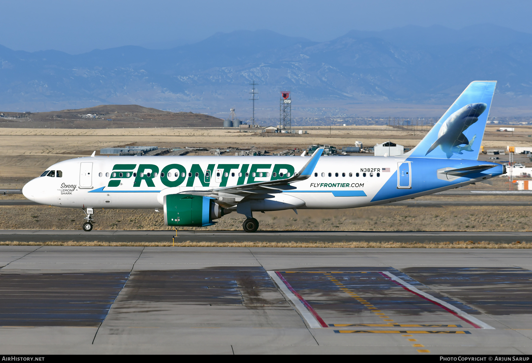Aircraft Photo of N382FR | Airbus A320-251N | Frontier Airlines | AirHistory.net #549139