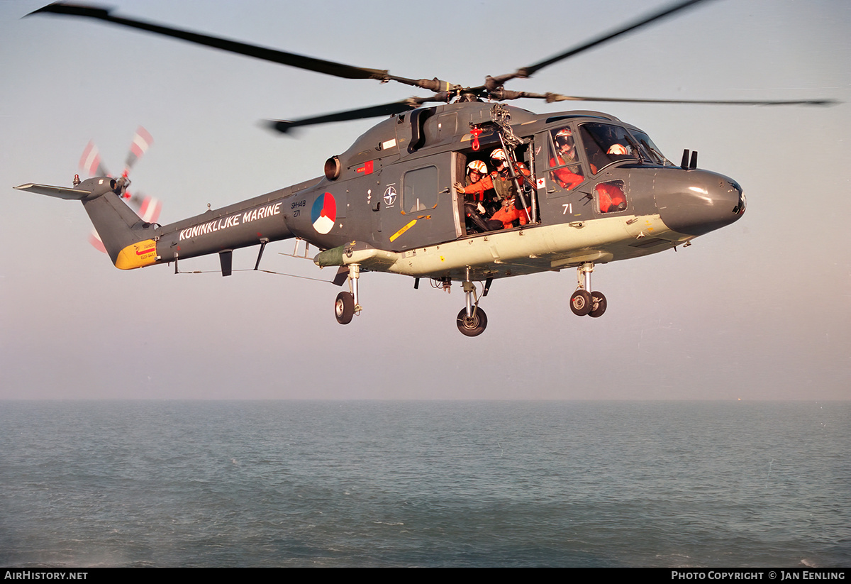Aircraft Photo of 271 | Westland SH-14B Lynx Mk27 (WG-13) | Netherlands - Navy | AirHistory.net #549147