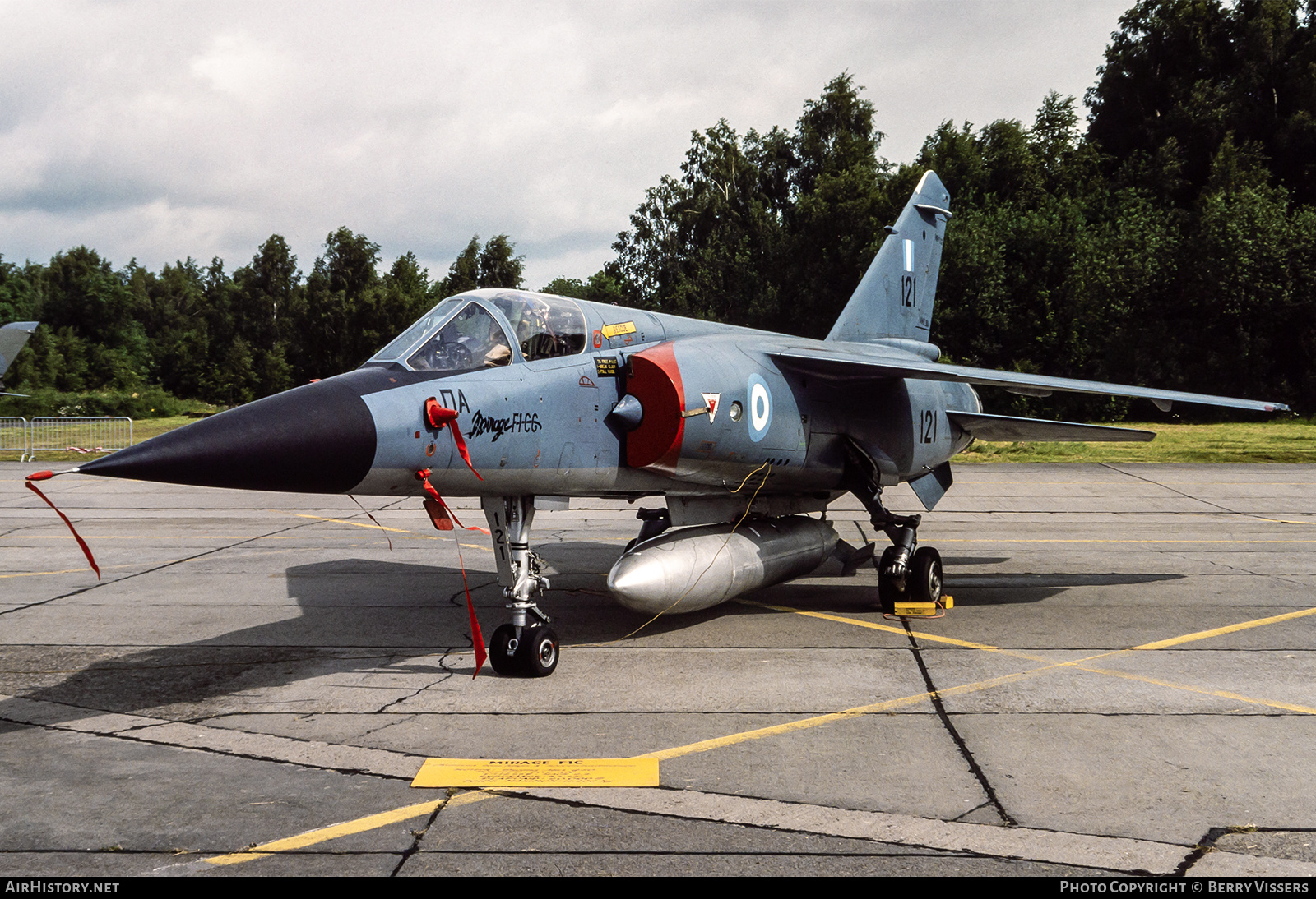 Aircraft Photo of 121 | Dassault Mirage F1CG | Greece - Air Force | AirHistory.net #549153