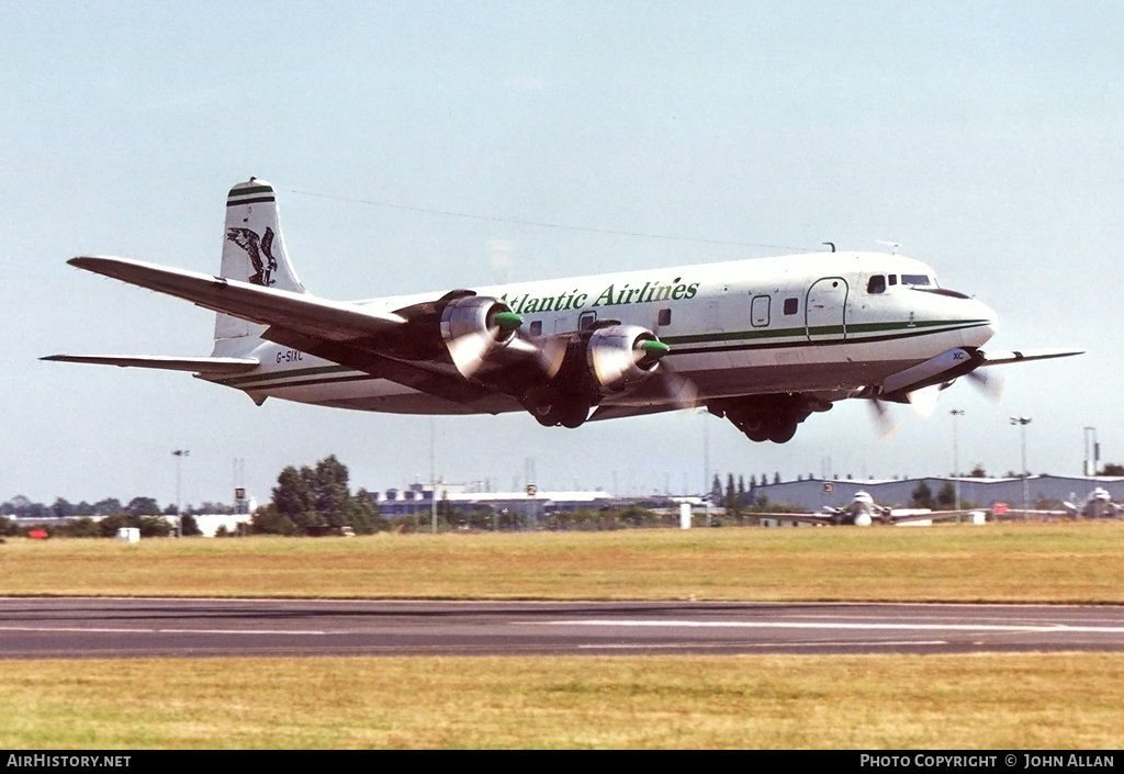 Aircraft Photo of G-SIXC | Douglas DC-6B(C) | Atlantic Airlines | AirHistory.net #549175