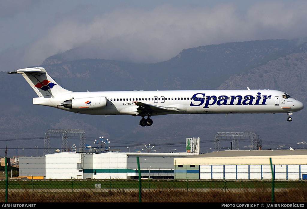 Aircraft Photo of EC-HBP | McDonnell Douglas MD-83 (DC-9-83) | Spanair | AirHistory.net #549182