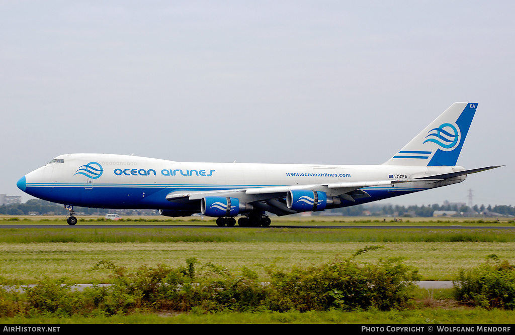 Aircraft Photo of I-OCEA | Boeing 747-230F | Ocean Airlines | AirHistory.net #549221