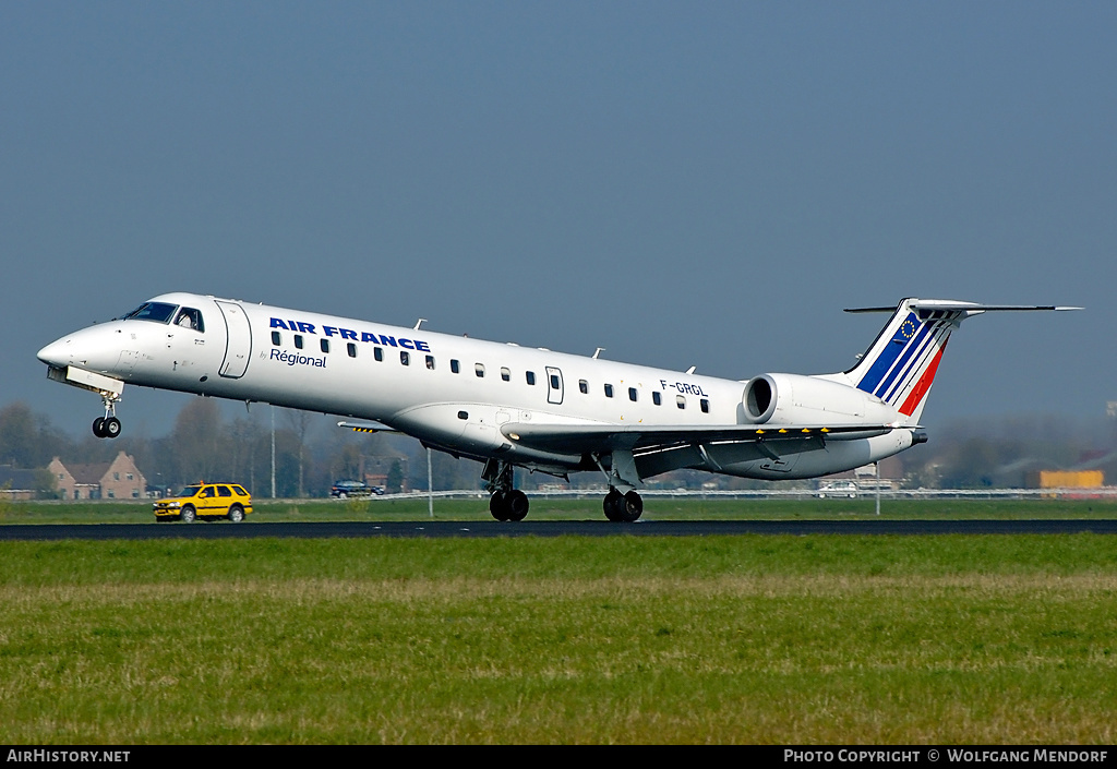 Aircraft Photo of F-GRGL | Embraer ERJ-145EU (EMB-145EU) | Air France | AirHistory.net #549243