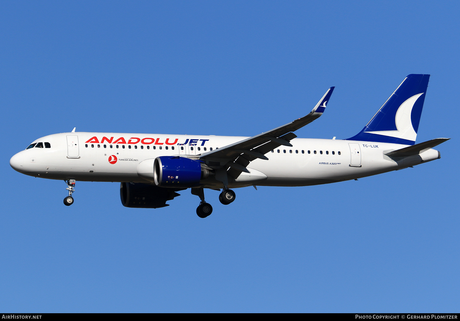 Aircraft Photo of TC-LUK | Airbus A320-271N | AnadoluJet | AirHistory.net #549248