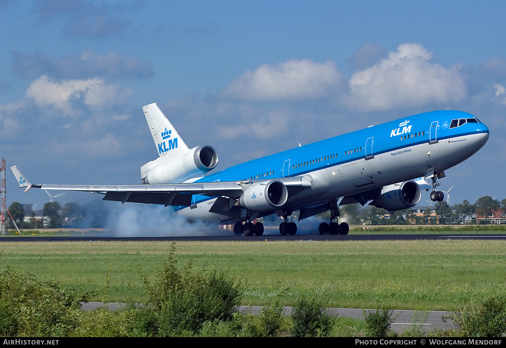 Aircraft Photo of PH-KCB | McDonnell Douglas MD-11 | KLM - Royal Dutch Airlines | AirHistory.net #549266