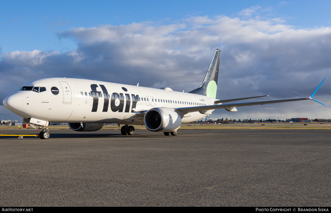 Aircraft Photo of C-GFOF | Boeing 737-8 Max 8 | Flair Airlines | AirHistory.net #549274
