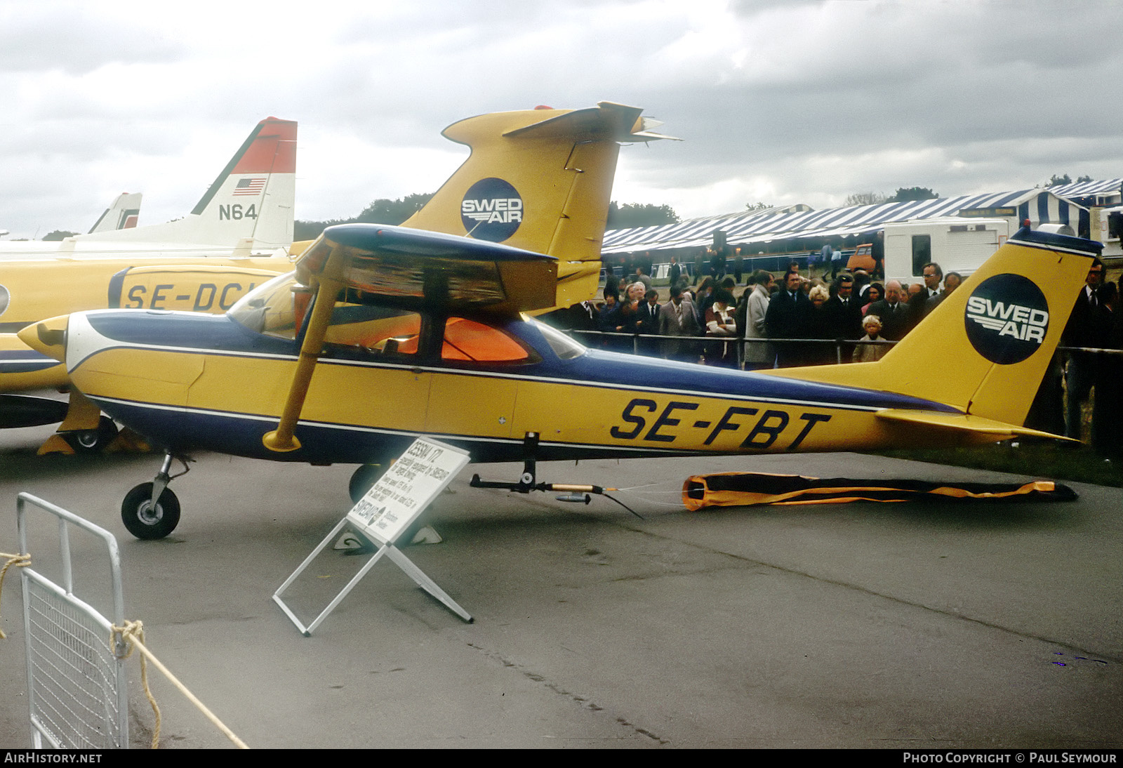 Aircraft Photo of SE-FBT | Reims FR172E Reims Rocket | Swedair | AirHistory.net #549282