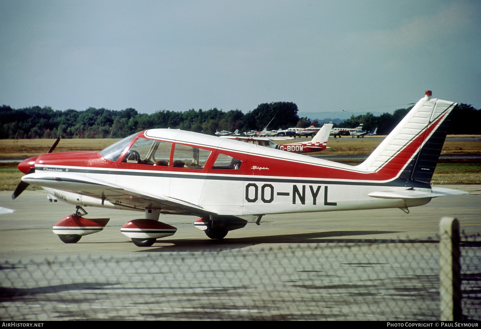 Aircraft Photo of OO-NYL | Piper PA-28-180 Cherokee D | AirHistory.net #549296
