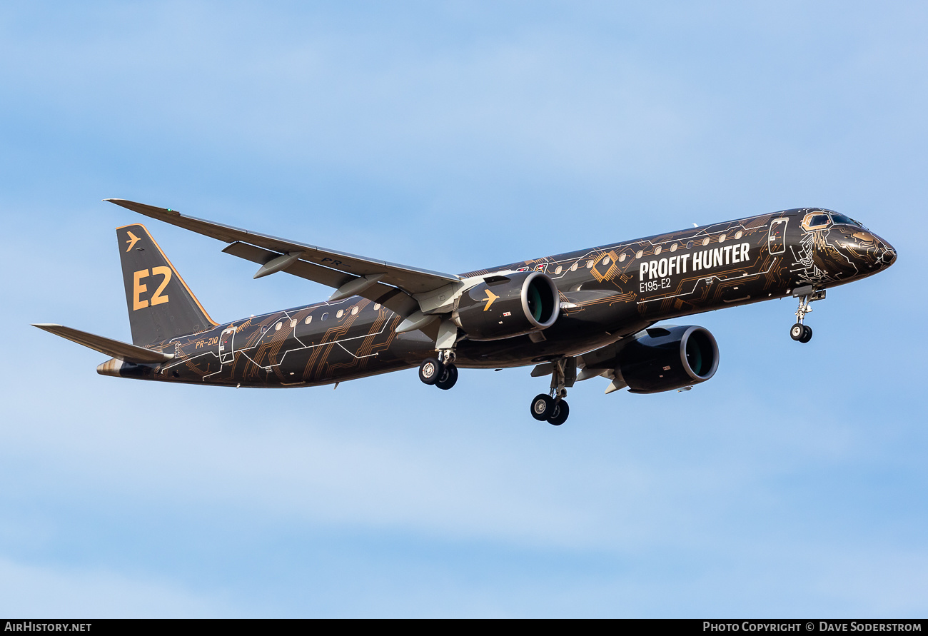 Aircraft Photo of PR-ZIQ | Embraer 195-E2 (ERJ-190-400) | Embraer | AirHistory.net #549300