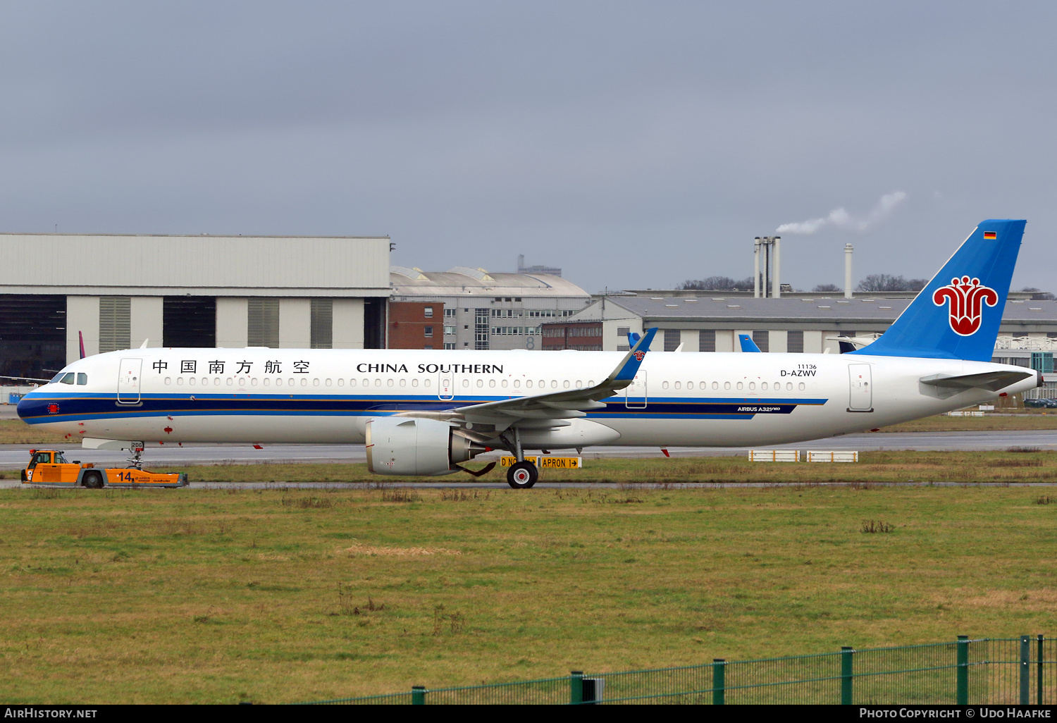 Aircraft Photo of D-AZWV / B-32DG | Airbus A321-253NX | China Southern Airlines | AirHistory.net #549303