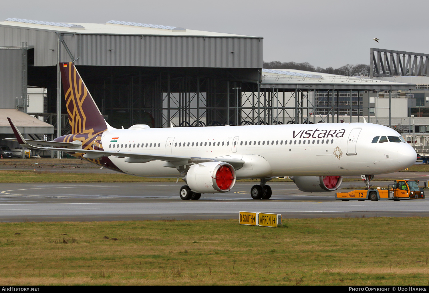 Aircraft Photo of D-AXXS / VT-TVF | Airbus A321-251NX | Vistara | AirHistory.net #549305