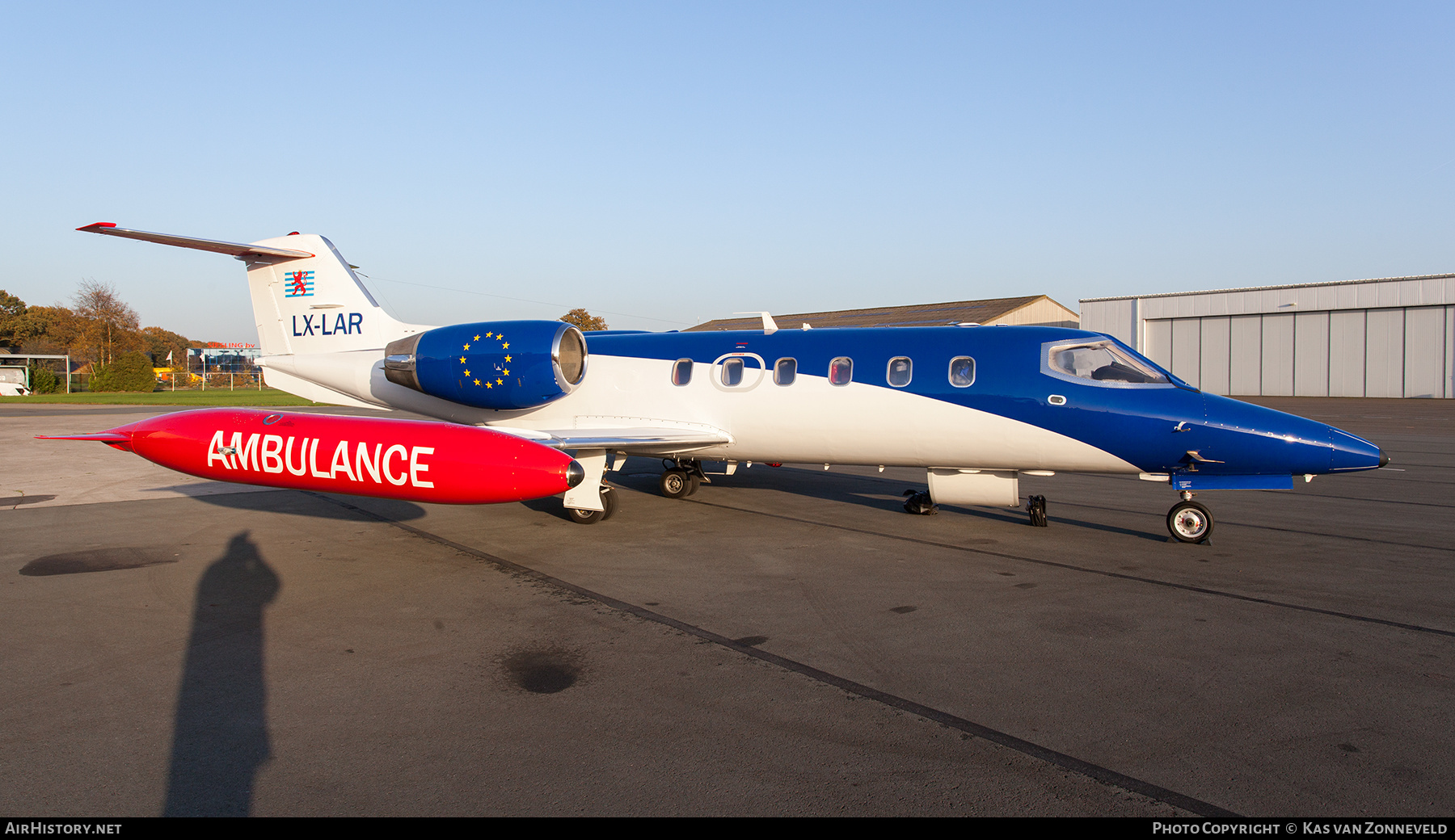 Aircraft Photo of LX-LAR | Learjet 45XR | AirHistory.net #549312