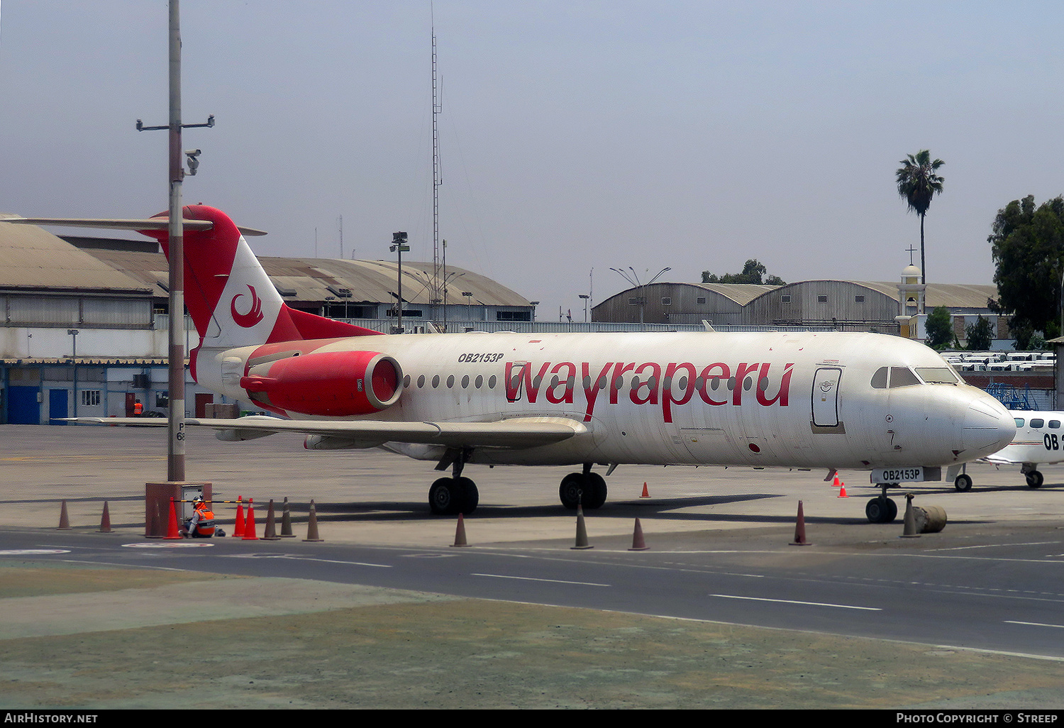 Aircraft Photo of OB2153P | Fokker 70 (F28-0070) | Wayraperú | AirHistory.net #549327