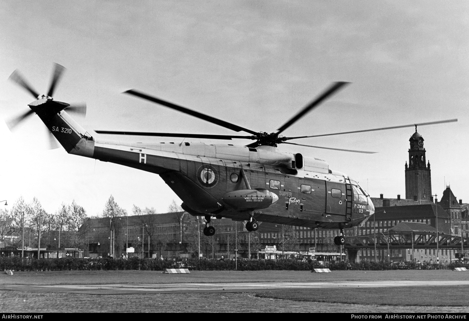 Aircraft Photo of F-ZWWH | Sud SA-3210 Super Frelon | France - Navy | AirHistory.net #549384