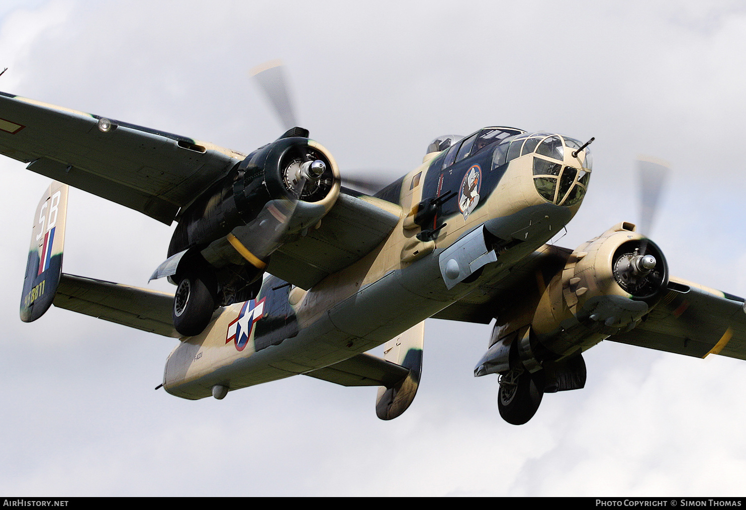 Aircraft Photo of F-AZZU / 458811 | North American B-25J Mitchell | USA - Air Force | AirHistory.net #549390