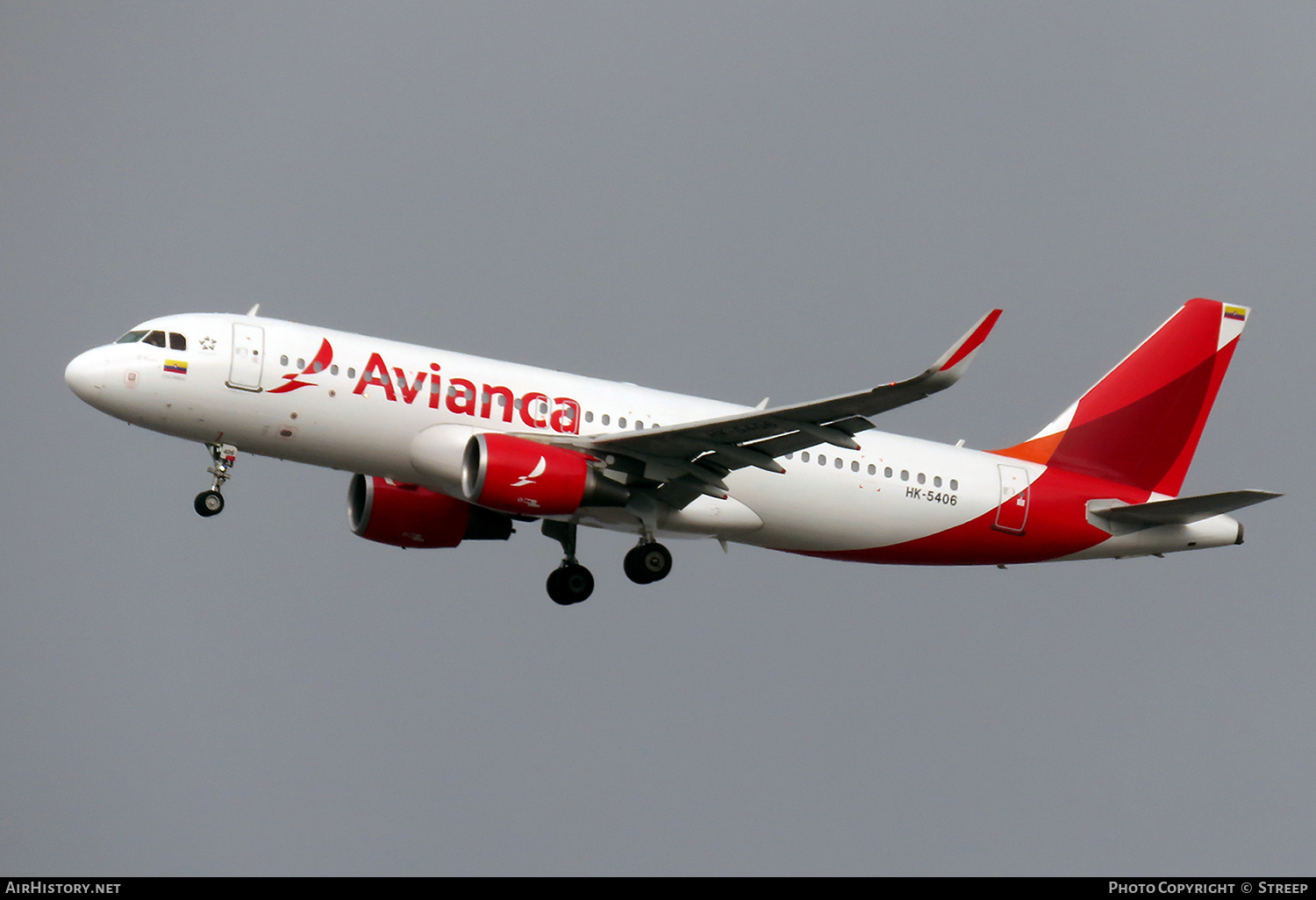 Aircraft Photo of HK-5406 | Airbus A320-214 | Avianca | AirHistory.net #549391