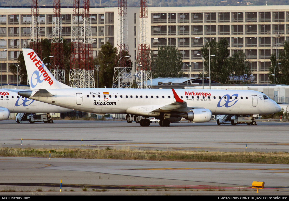 Aircraft Photo of EC-LLR | Embraer 195LR (ERJ-190-200LR) | Air Europa | AirHistory.net #549401