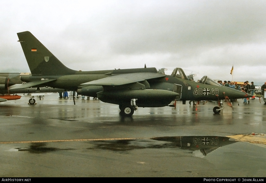 Aircraft Photo of 4048 | Dassault-Dornier Alpha Jet A | Germany - Air Force | AirHistory.net #549416