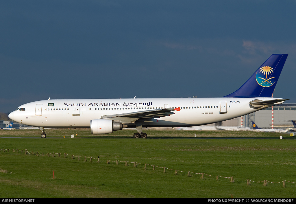 Aircraft Photo of TC-OAG | Airbus A300B4-605R | Saudi Arabian Airlines | AirHistory.net #549417