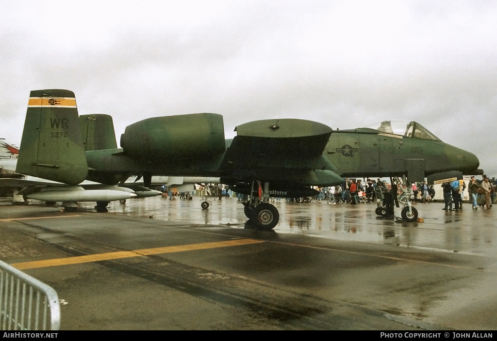 Aircraft Photo of 80-0272 / AF80-272 | Fairchild A-10A Thunderbolt II | USA - Air Force | AirHistory.net #549424