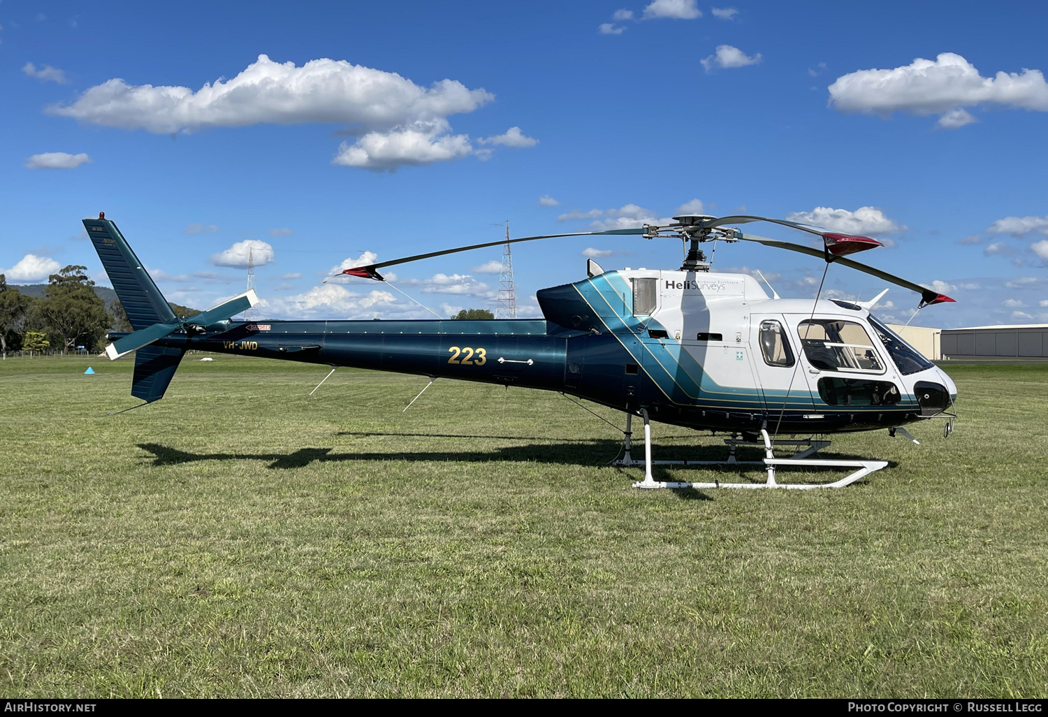 Aircraft Photo of VH-JWD | Aerospatiale AS-350D AStar Mk3 | Heli Surveys | AirHistory.net #549432