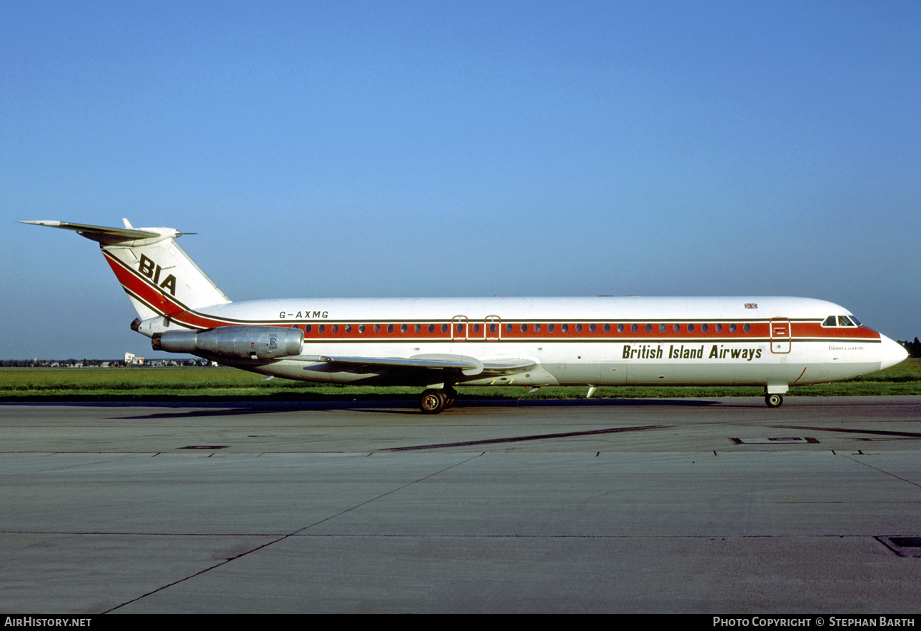 Aircraft Photo of G-AXMG | BAC 111-518FG One-Eleven | British Island Airways - BIA | AirHistory.net #549438