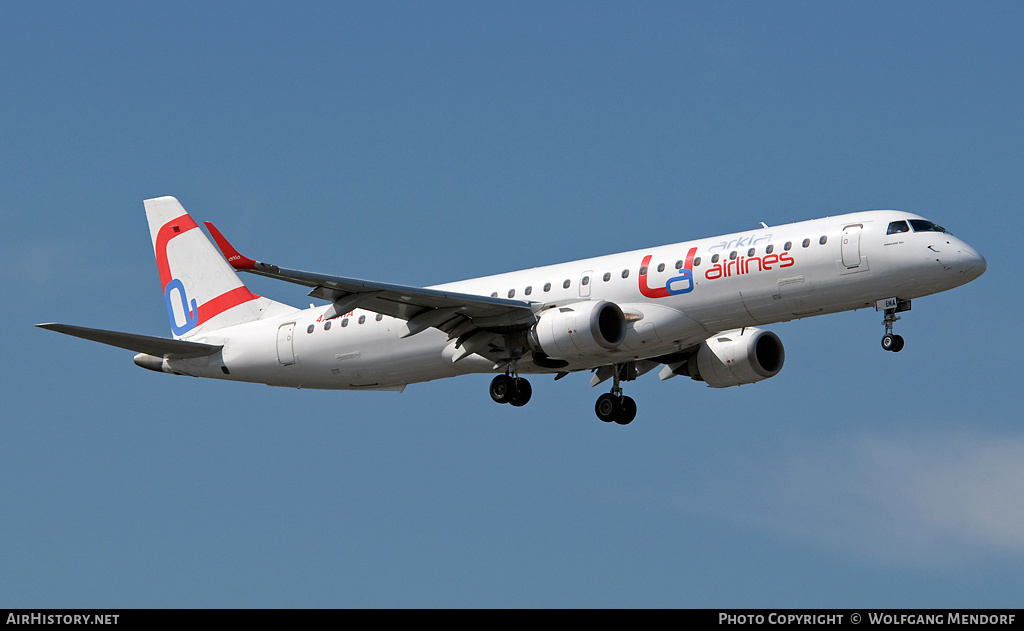 Aircraft Photo of 4X-EMA | Embraer 195LR (ERJ-190-200LR) | Arkia Israeli Airlines | AirHistory.net #549439