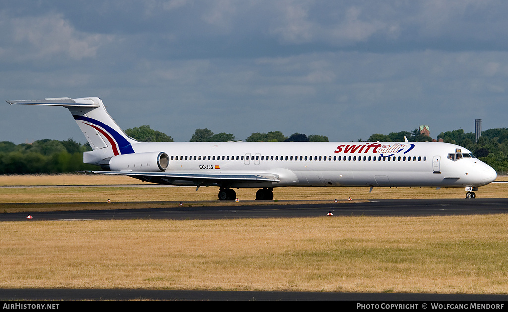 Aircraft Photo of EC-JJS | McDonnell Douglas MD-83 (DC-9-83) | Swiftair | AirHistory.net #549445