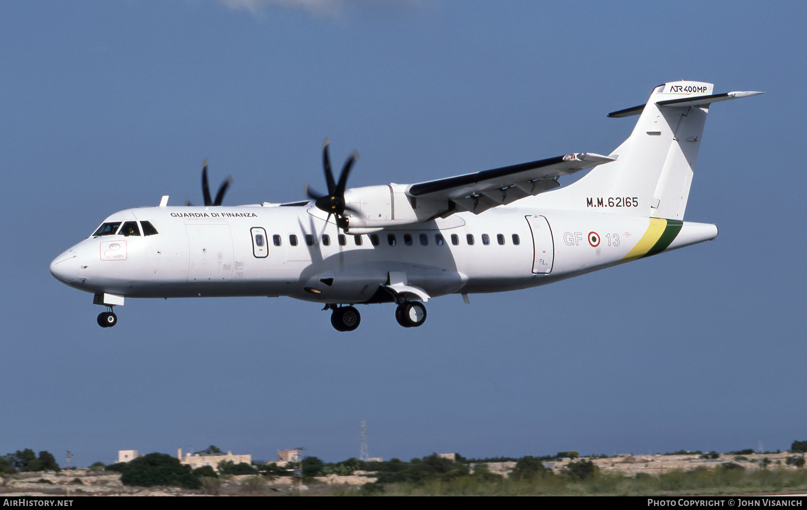 Aircraft Photo of MM62165 | ATR ATR-42-400MP Surveyor | Italy - Guardia di Finanza | AirHistory.net #549460