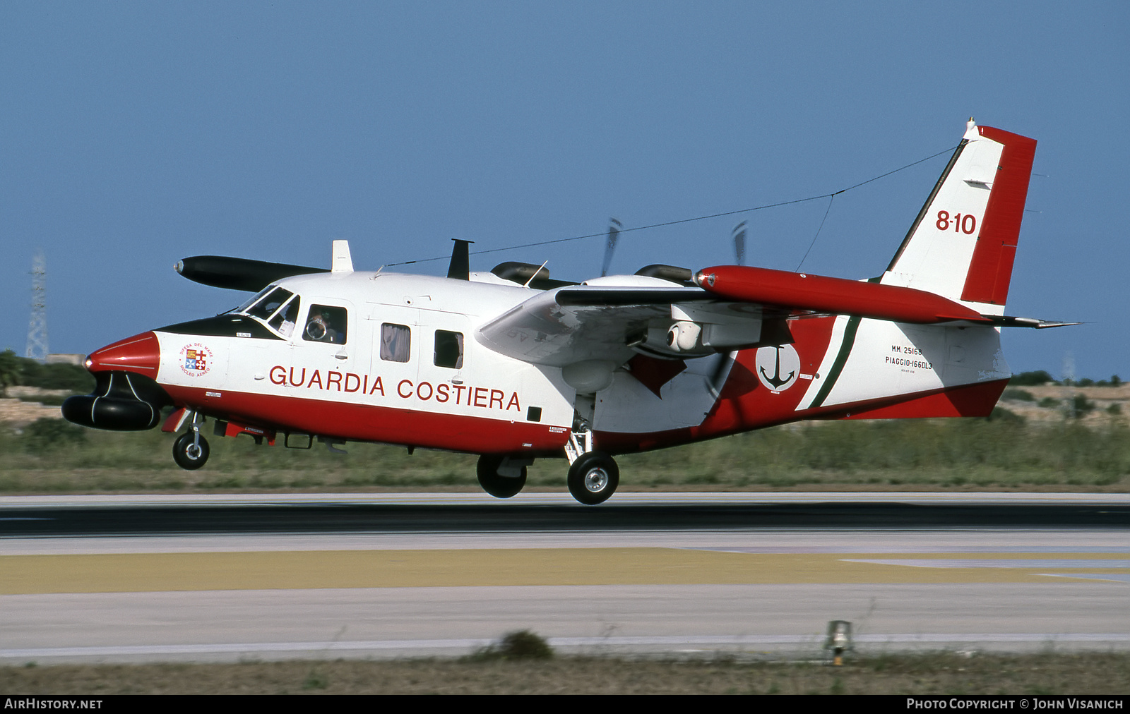 Aircraft Photo of MM25168 | Piaggio P-166DL-3 | Italy - Guardia Costiera | AirHistory.net #549467