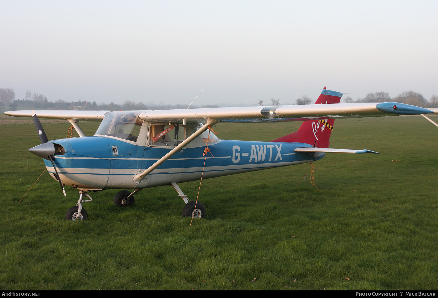 Aircraft Photo of G-AWTX | Reims F150J | RainAir | AirHistory.net #549475