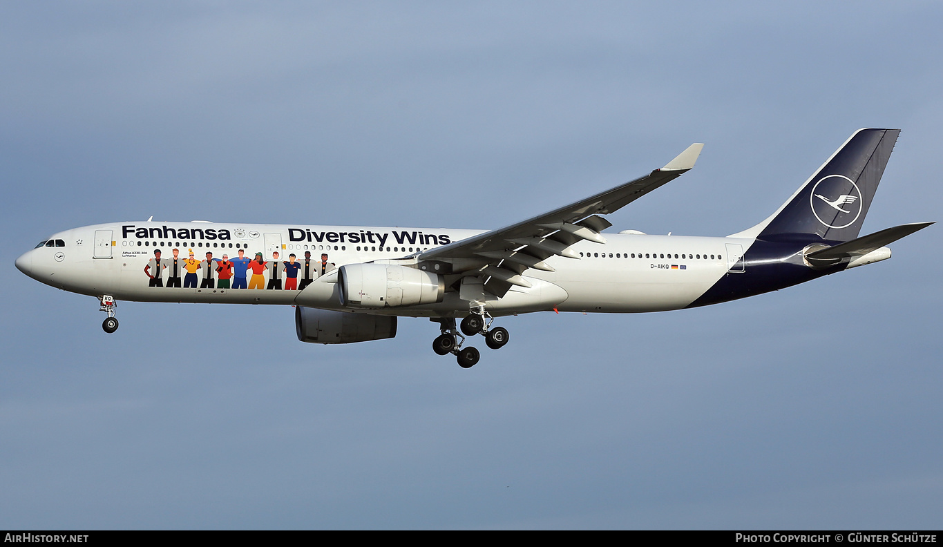 Aircraft Photo of D-AIKQ | Airbus A330-343 | Lufthansa | AirHistory.net #549480