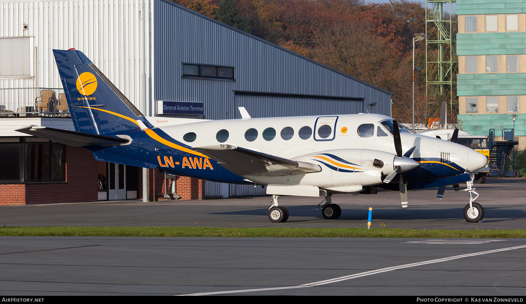 Aircraft Photo of LN-AWA | Beech A100 King Air | Airwing | AirHistory.net #549481