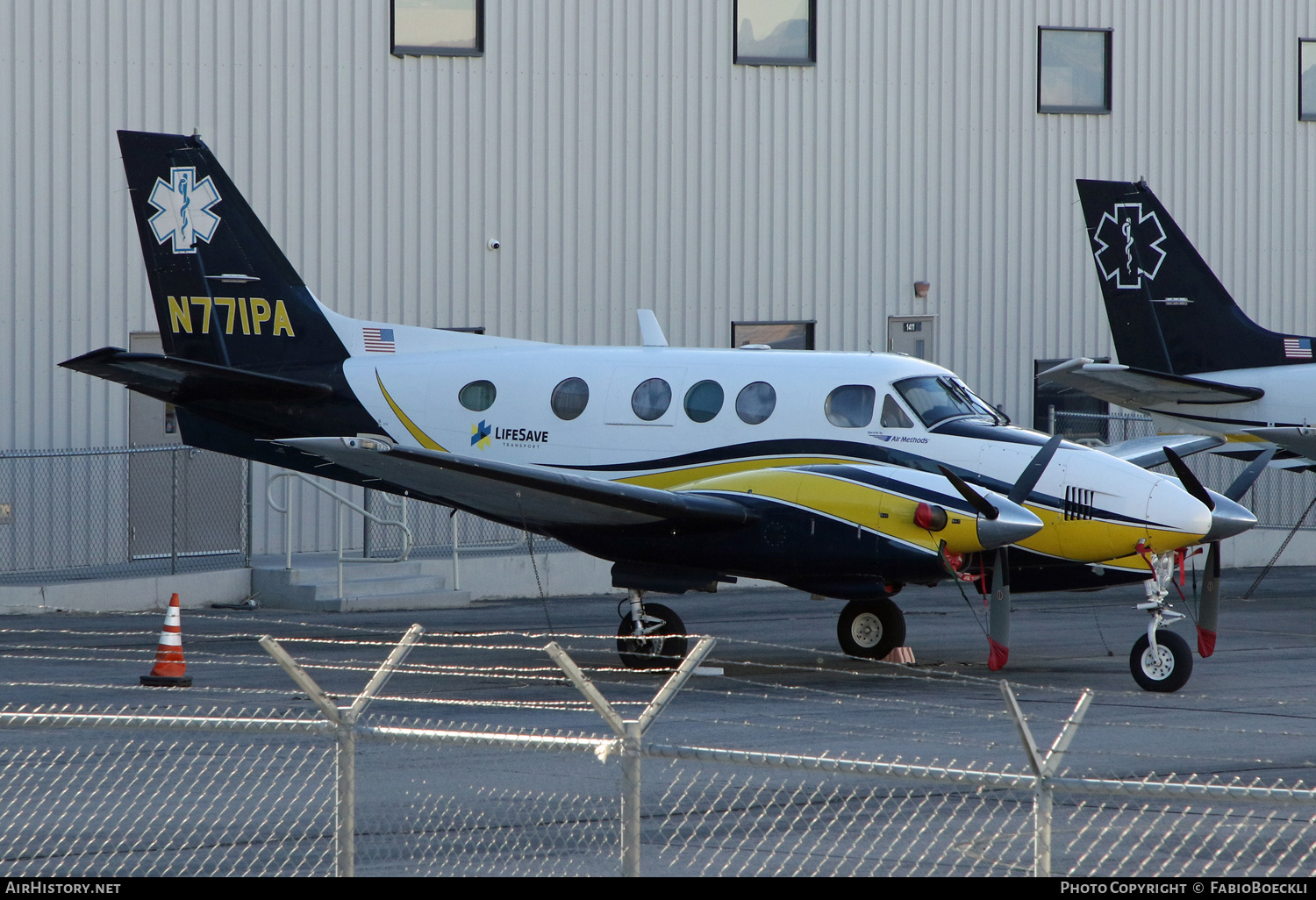 Aircraft Photo of N771PA | Beech C90-1 King Air | Air Methods | AirHistory.net #549485