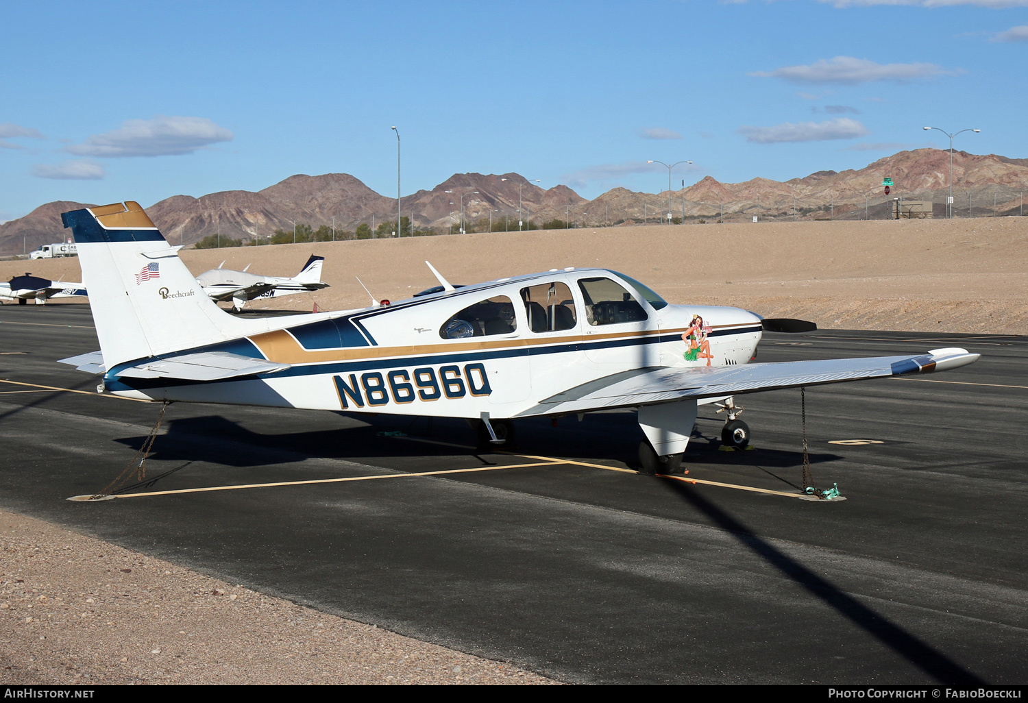 Aircraft Photo of N8696Q | Beech 35-C33 Debonair | AirHistory.net #549486