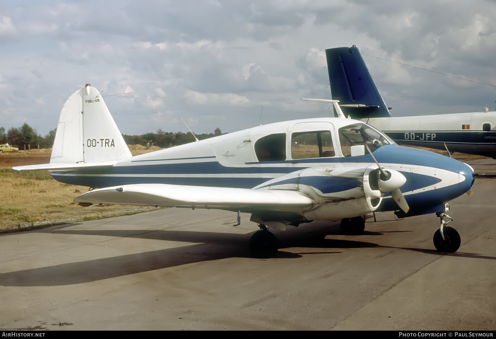 Aircraft Photo of OO-TRA | Piper PA-23-160 Apache | Publi-Air | AirHistory.net #549494
