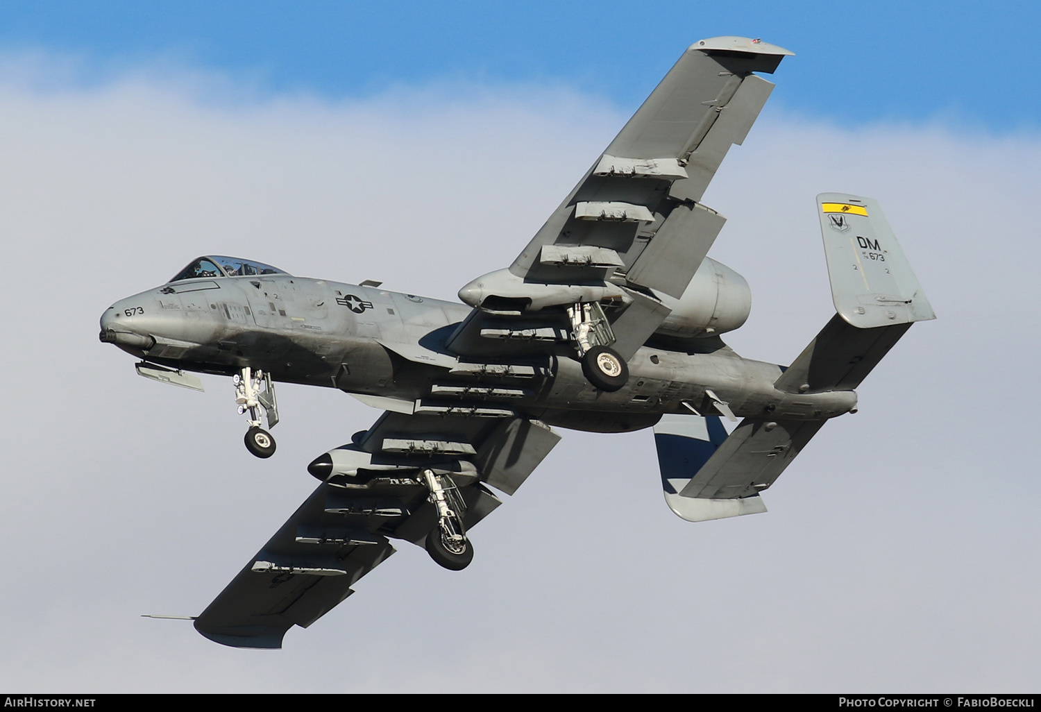 Aircraft Photo of 780673 / AF78-673 | Fairchild A-10A Thunderbolt II | USA - Air Force | AirHistory.net #549495